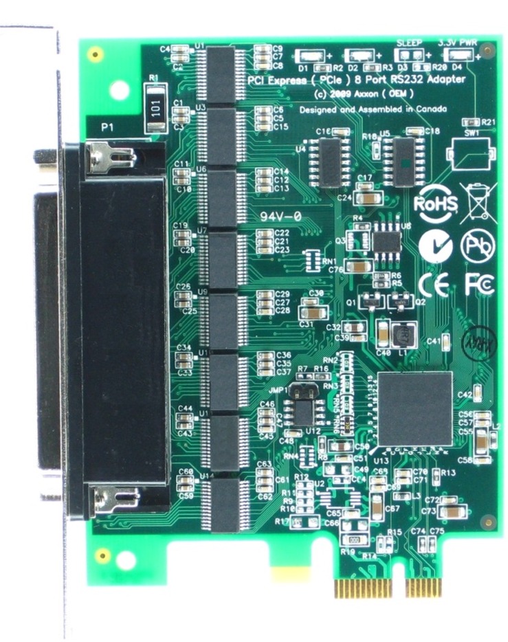 Click for large picture of the PCI Express (PCIe) LF781KB adapter