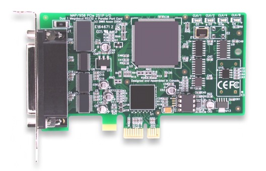 Click to view the industry's FIRST PCIe Multiport 2S1P Card